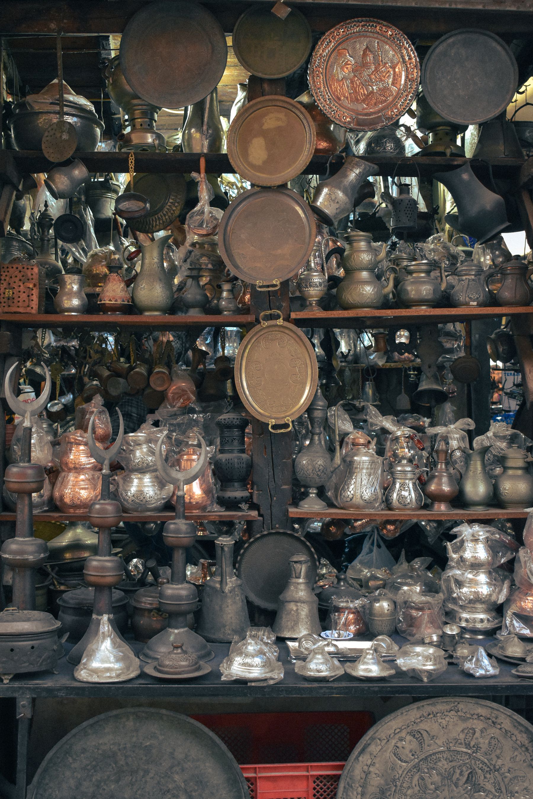 Brass and copper marketware